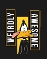 Shop Men's Black Daffy Awesome (LTL) Graphic Printed T-shirt