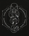 Shop Men's Black Dark Mark Graphic Printed T-shirt
