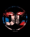 Shop Men's Black DC Superman (SML) Graphic Printed T-shirt-Full