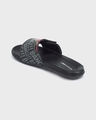 Shop Men's Black Deadpool Printed Velcro Sliders-Design