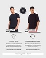 Shop Men's Black Deathstroke Graphic Printed Oversized T-shirt-Full