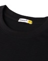 Shop Men's Black Demogorgon & Demodog Stranger Things Graphic Printed Oversized T-shirt