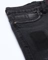 Shop Men's Black Distressed Slim Fit Jeans