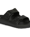 Shop Men's Black Double Buckle Sliders