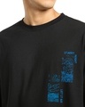 Shop Men's Black Dream Graphic Printed Oversized T-shirt