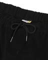 Shop Men's Black Elastic Waistband Cargo Pants