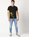 Shop Men's Black Epic Words T-shirt-Design