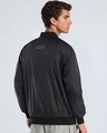 Shop Men's Black Error Typography Oversized Bomber Jacket-Design