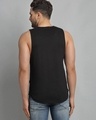 Shop Men's Black Essentials Typography Slim Fit Vest-Full