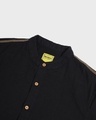 Shop Men's Black Ethnic Tape Relaxed Fit Shirt