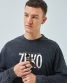 Shop Men's Black Firebending Zuko Graphic Printed Oversized T-shirt