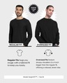 Shop Men's Black Flatknit Sweater-Design