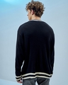 Shop Men's Black Flatknit Sweater-Full