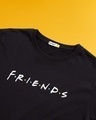 Shop Men's Black Friends Logo T-shirt