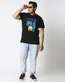 Shop Men's Black Furious Donald (DL) Graphic Printed Plus Size T-shirt-Design