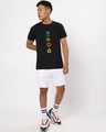 Shop Men's Black Gamers Never Quit Graphic Printed T-shirt-Design