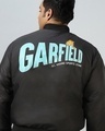 Shop Men's Black Garfield All Around Graphic Printed Oversized Plus Size Jacket