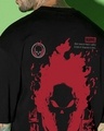 Shop Men's Black Ghost Rider Spirit of Vengeance Graphic Printed Oversized T-shirt