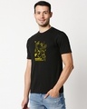 Shop Men's Black Goku Printed T-shirt-Full