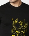 Shop Men's Black Goku Printed T-shirt