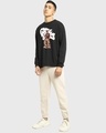 Shop Men's Black Goosebumps Graphic Printed Oversized T-shirt