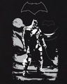 Shop Men's Black Gotham's Devil Graphic Printed Oversized T-shirt