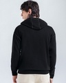Shop Men's Black Graphic Printed Oversized Hoodies-Full