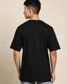 Shop Men's Black Graphic Printed Oversized T-shirt-Design