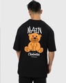 Shop Men's Black Main Character Graphic Printed Oversized T-shirt