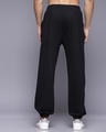 Shop Men's Black Graphic Printed Relaxed Fit Joggers-Design