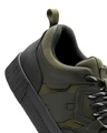 Shop Men's Black & Green Camoflauge Low-Top Sneakers