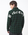 Shop Men's Blue & Green Checked Shirt-Design