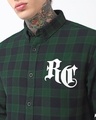Shop Men's Blue & Green Checked Shirt