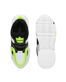Shop Men's Black & Green Color Block Lace-Ups Sports Shoes