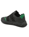 Shop Men's Black & Green Color Block Sneakers-Design