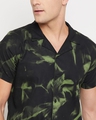 Shop Men's Black & Green Tie & Dye Shirt