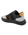 Shop Men's Black & Grey Color Block Sneakers-Design