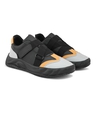 Shop Men's Black & Grey Color Block Sneakers-Full