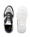 Shop Men's Black & Grey Color Block Sports Shoes-Full