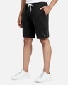 Shop Pack of 2 Men's Black & Grey Regular Fit Shorts-Design