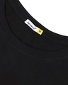 Shop Men's Black Hangin Astronaut Graphic Printed T-shirt