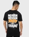 Shop Men's Black Heavyweight Typography T-shirt-Design