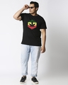 Shop Men's Black High Colors Graphic Printed Plus Size T-shirt-Design