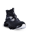 Shop Men's Black & White Spring Edge Alpha 2 High-Top Sneakers-Design