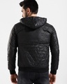 Shop Men's Black Hooded Jacket-Design