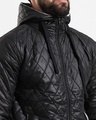 Shop Men's Black Hooded Jacket