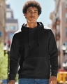 Shop Men's Black Hoodies-Front