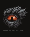 Shop Men's Black House of The Dragon Graphic Printed T-shirt-Full