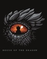 Shop Men's Black House of The Dragon Graphic Printed T-shirt-Full