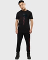 Shop Men's Black House Of The Dragon Kingdom Graphic Printed T-shirt-Full